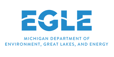 Michigan Department of Environment, Great Lakes, and Energy logo