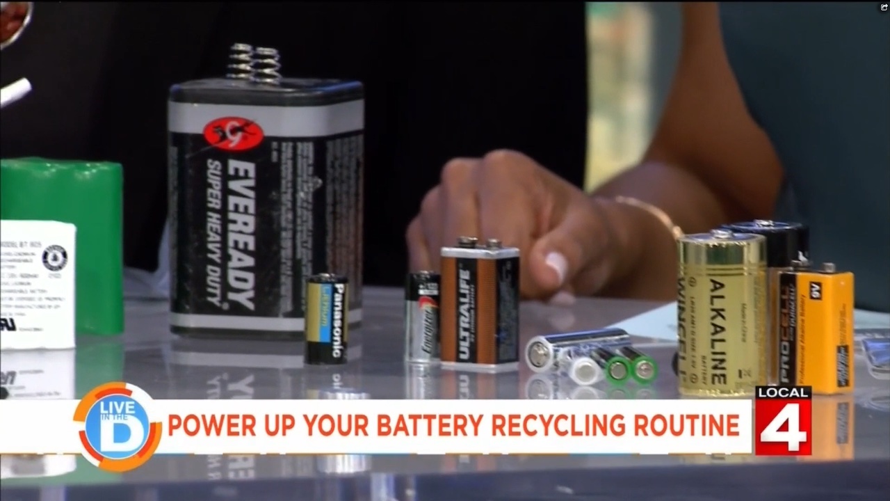 Learn the rules for recycling batteries